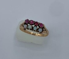 Victorien Opale Bague Rubis Or