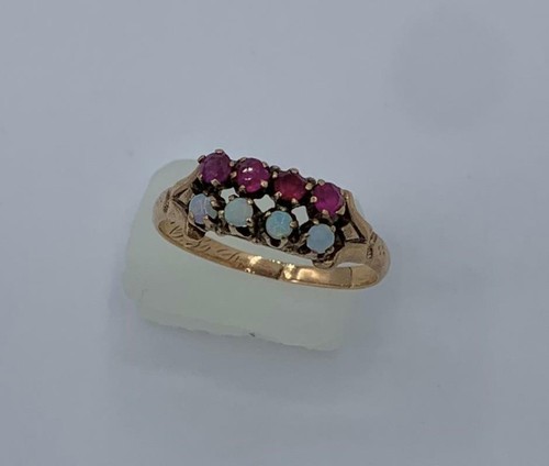 Victorien opale bague - victorien, rubis