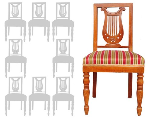 Série huit chaises