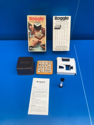 Boggle lettres capiepa 1977 - lettres,