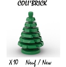 lego 2435 - 10x Arbre Sapin /