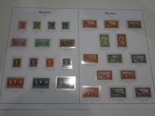 MONACO LOT 27 TIMBRES NEUFS** DE 1926 A 37. BONNE COTE