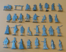 Plats d'étain - Zinnfiguren - Flat tin : 32 figurines de la renaissance diverses