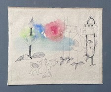 Dessin surréaliste, artiste