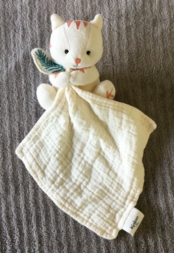 Doudou tigre blanc beige - blanc,