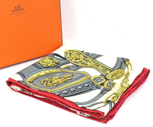 Authentique foulard hermes - foulard,