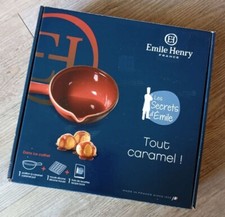 Set caramel  - Poêlon, moule silicone & livret recettes Émile Henry