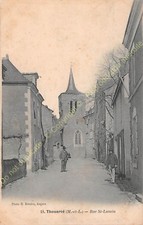 CPA 49380 THOUARCé rue Saint Lumin Edit RIVIERE 