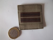 galon grade militaire lieutenant basse visibilité insigne collection