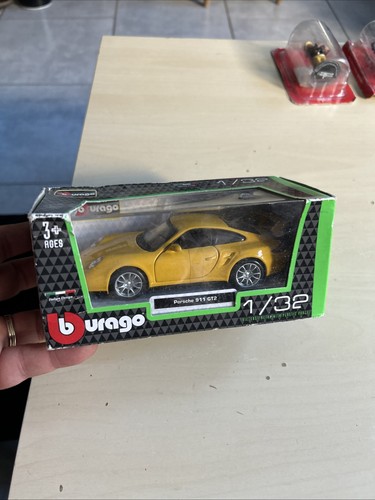 Bburago porsche 911 gt3 jaune - bburago,