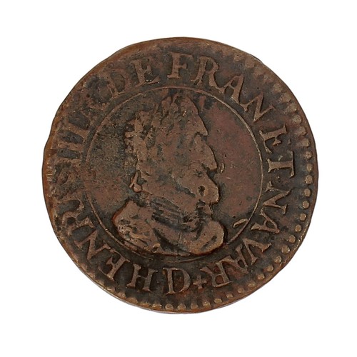 Monnaie double tournois - monnaie, henri