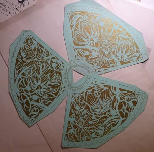 Suite chromolithos vert doré - suite,