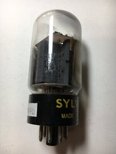  Radio TSF tube pentode de puissance  6AV5GA  Sylvania brochage octal