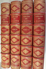 RACINE.  Théatre. 1873. 74. N° 70/100.  4 Vol. 2 états des gravures
