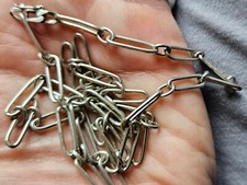 COLLIER long , CHAINE ancienne