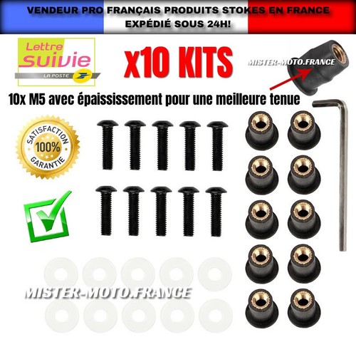 X10 vis kit - vis, fixation