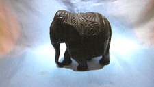 sculpture elephant en bois
