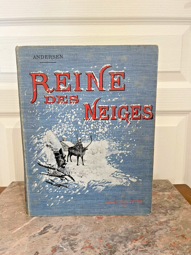 Livre ancien reine des neiges - ancien,
