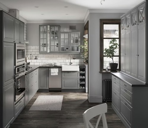 New ikea bodbyn gray 24x5 - new,