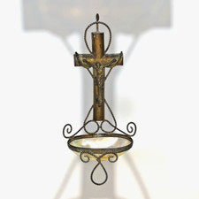 Petit Bénitier EN LAITON et