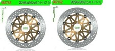 Coppia Disques De Frein Avant