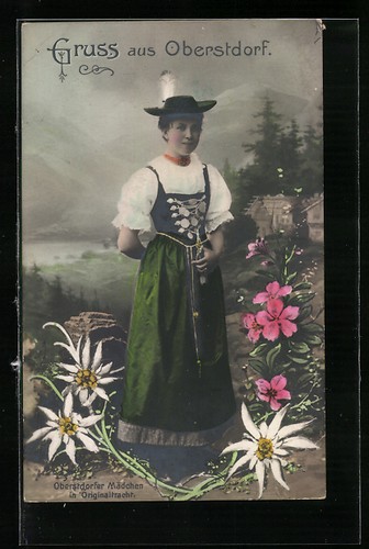 Carte postale oberstdorf - postale,