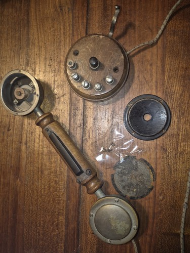 Ancien combiné téléphonique - combiné,
