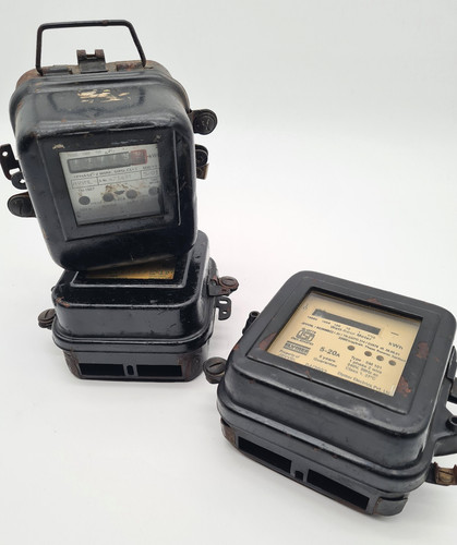 Anciens compteurs électrique
