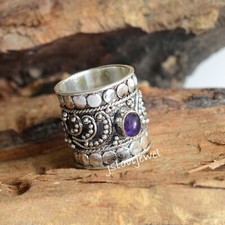 Bague toupie en argent