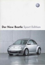 Catalogue Brochure VW New Beetle Sport Edition 06/2003 Allemagne / Deutschland
