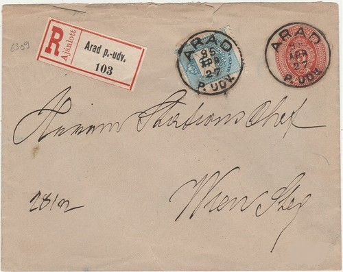 Roumanie lettre recommandée - roumanie,