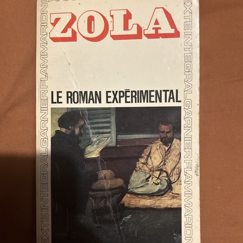 Roman experimental emile zola - roman,