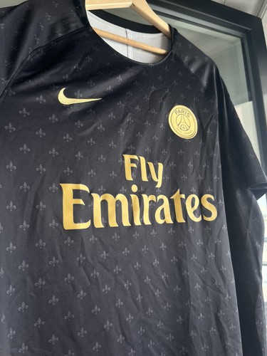 Maillot pre match psg - maillot, fleurs