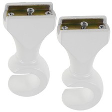  Lot de 2 supports de tringle