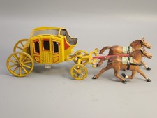 QUIRALU  FAR-WEST BELLE DILIGENCE CHEVAUX ALEZAN SANS LE COW-BOY