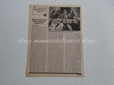 Rick Derringer Olivia Newton John pigtails clipping USA 1970s