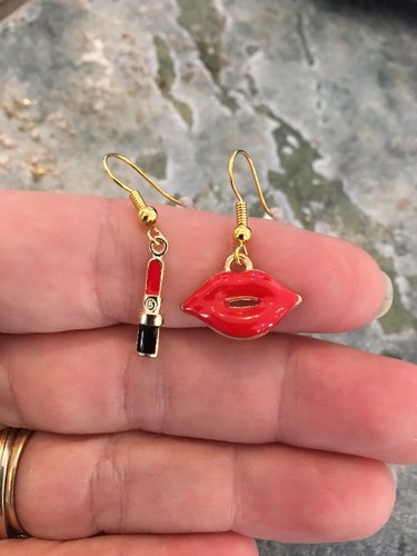 Red lip lipstick - lip,