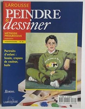 Peindre & Dessiner n°89- Portraits d'enfant Fusain crayons de couleur huile