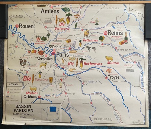 Carte scolaire region - carte,