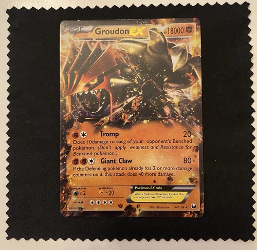 Carte pokémon groudon ex - :,