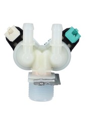 Electrovanne 2 voies  481228128468 pour Lave linge BAUKNECHT, FAR, HOTPOINT ARIS