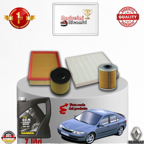 Kit filtre huile renault - huile,