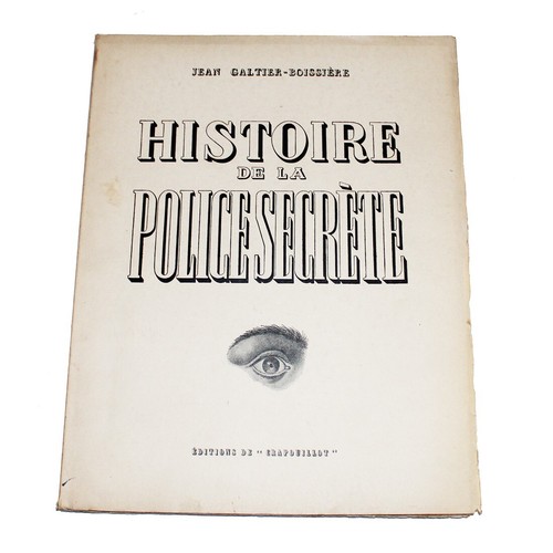 Livre histoire police - histoire,