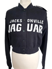 SWEAT COURT OVERSIZE NOIRE+DEVANT BRODEE BLANC UNDIZ NFL T.L NEUVE ETIQUETTE