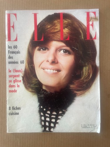 Elle janvier 1970 - elle,