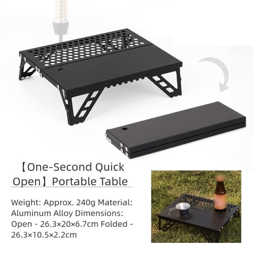 Petite table pliante - , en