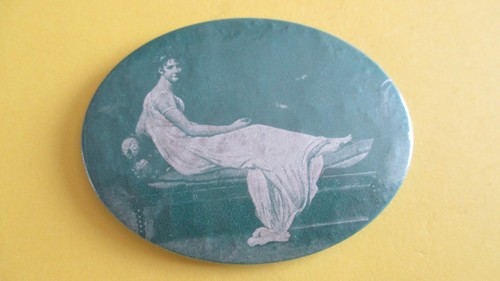 Petit miroir poche ancien - miroir, de