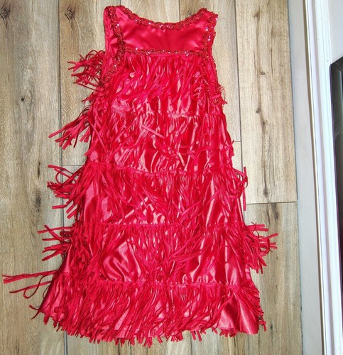 Flapper fringe costume dress - fringe,