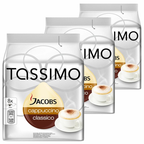 Tassimo jacobs cappuccino - cappuccino,, lot