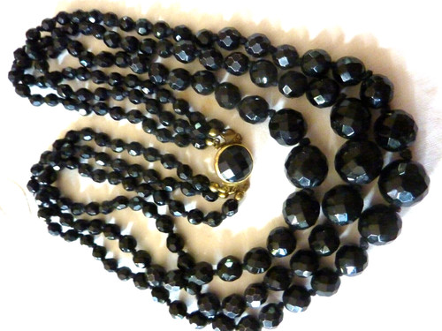 Ancien collier rangs en - rangs,